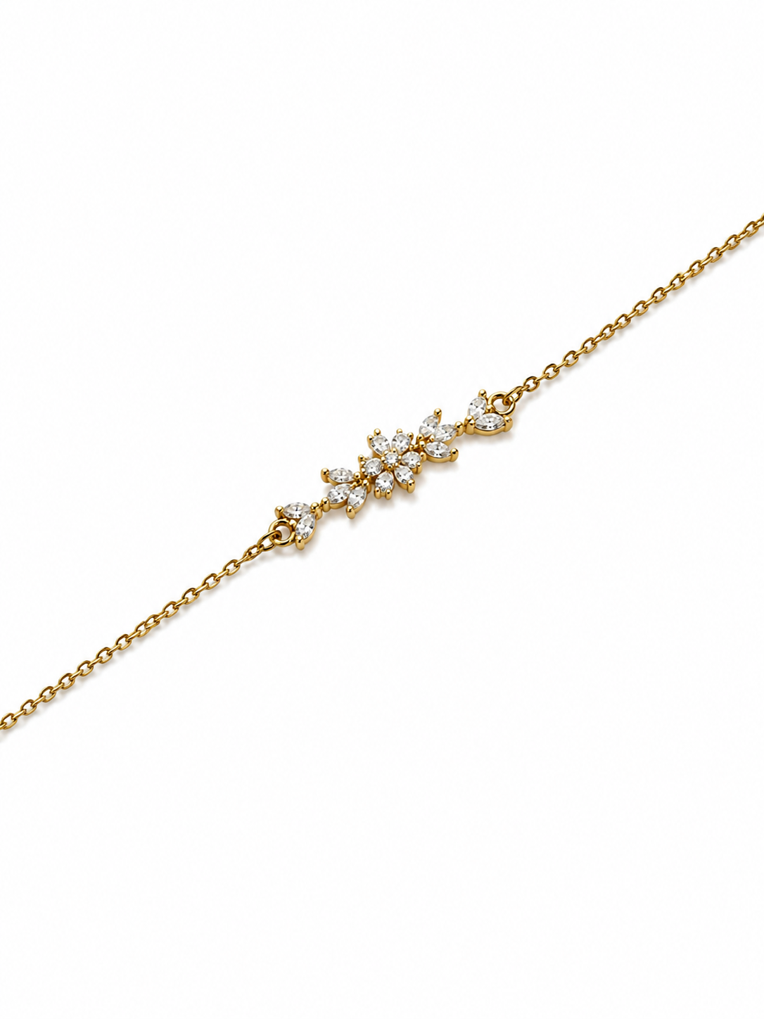 Flower crown bracelet