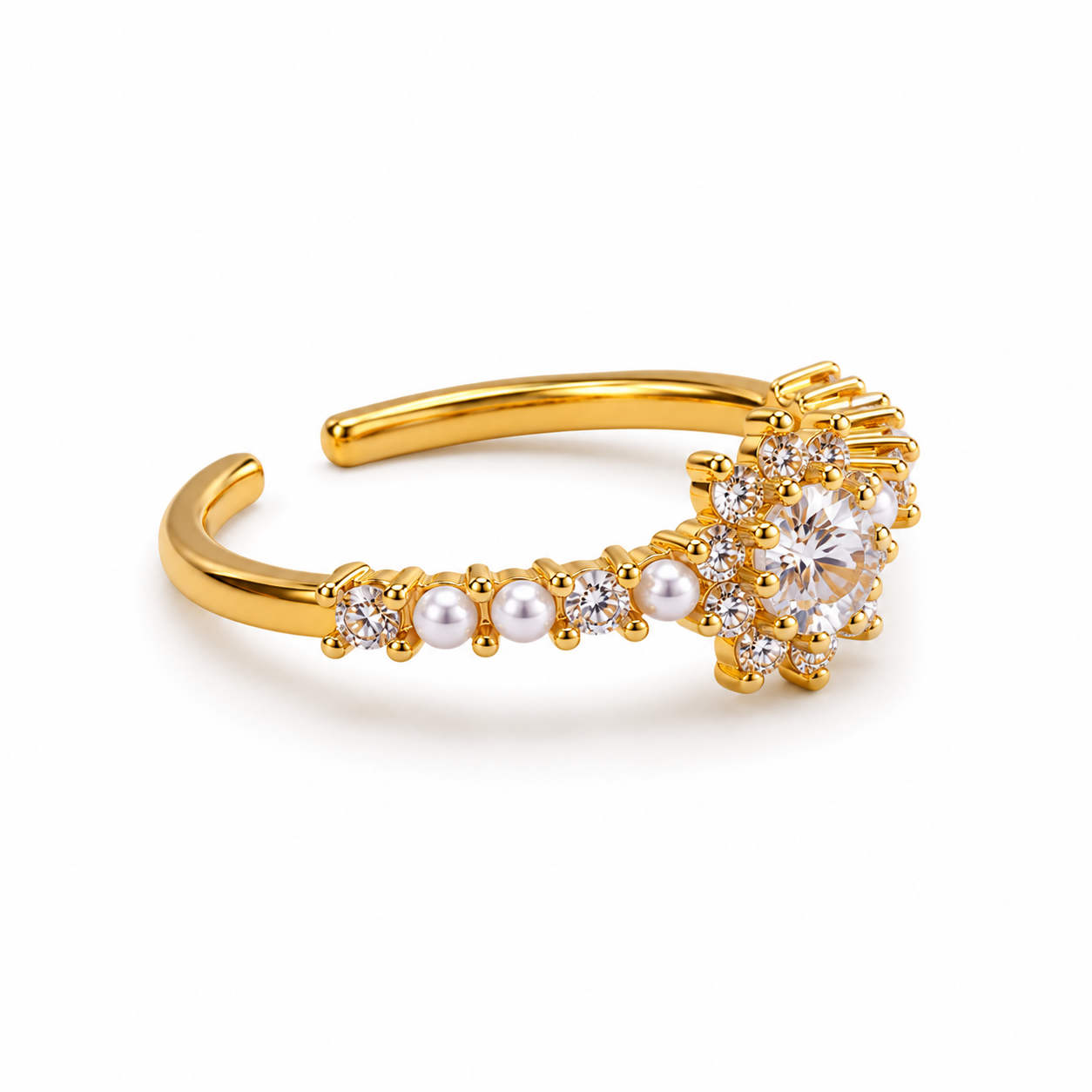 Rhinestone ring