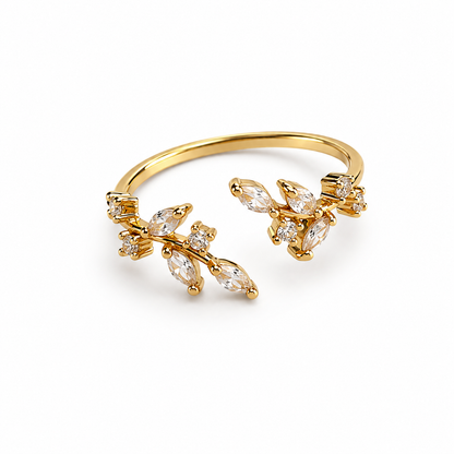 BAGUE FEUILLAGE