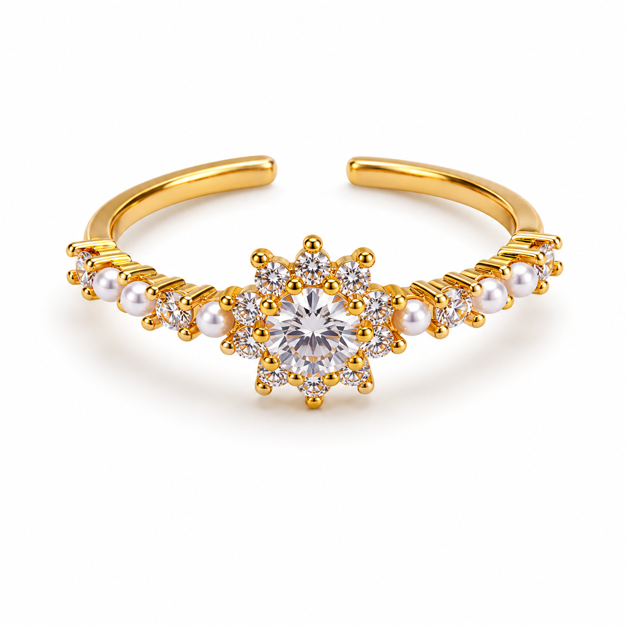 Rhinestone ring