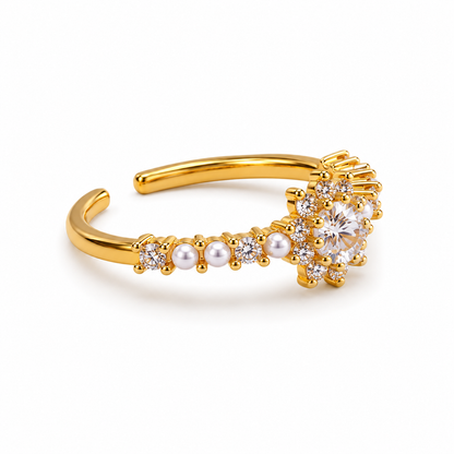 Rhinestone ring
