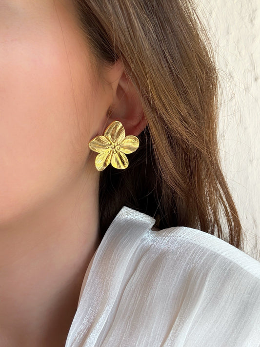 Boucles d'oreilles fleur - Aurorejewels