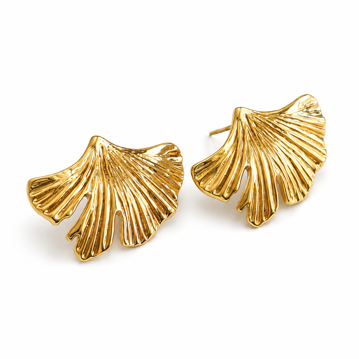 BOUCLES D'OREILLES GINKGO