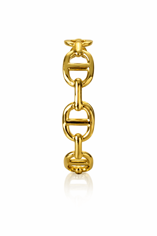 Bracelet jonc maille marine - Aurorejewels