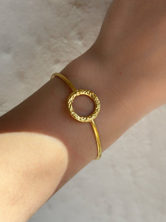 Bracelet jonc or - Aurorejewels