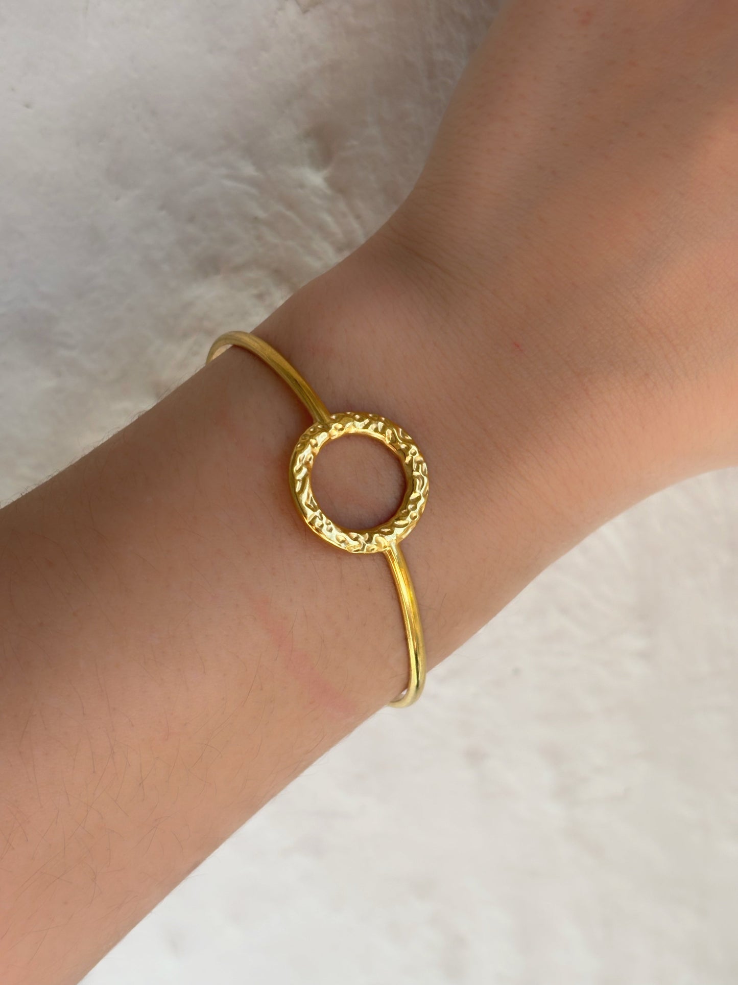 Bracelet jonc or - Aurorejewels