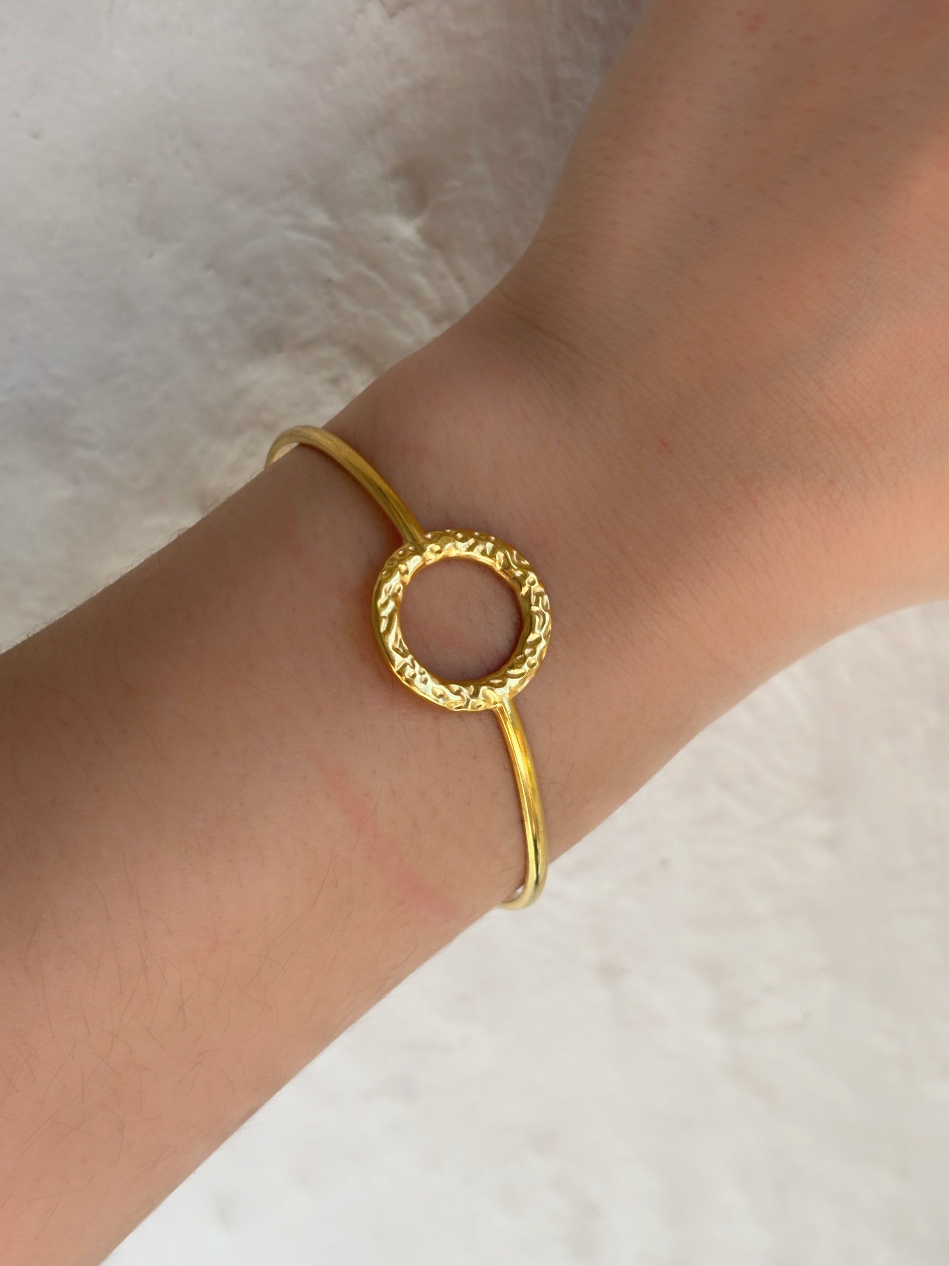 Bracelet jonc or - Aurorejewels