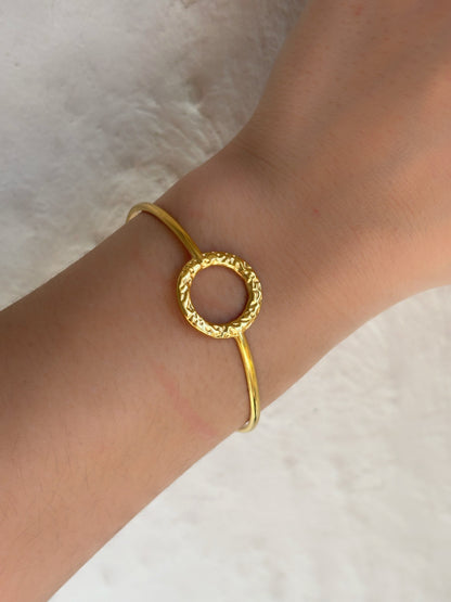 Bracelet jonc or - Aurorejewels