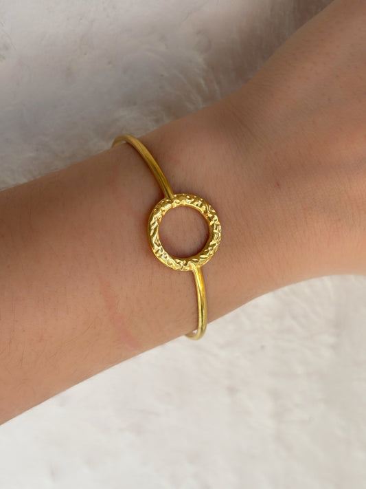 Bracelet jonc or - Aurorejewels