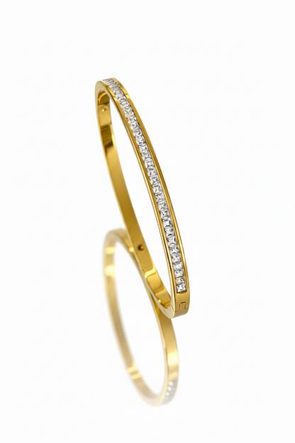 Bracelet jonc strass - Aurorejewels