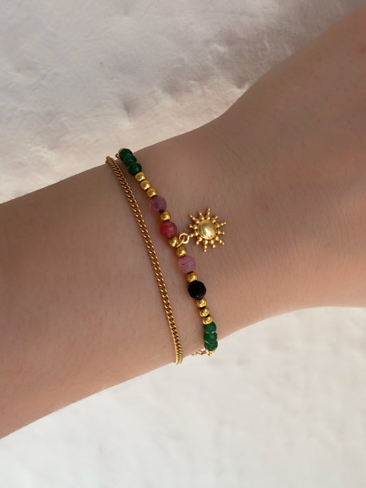 Bracelet tournesol - Aurorejewels