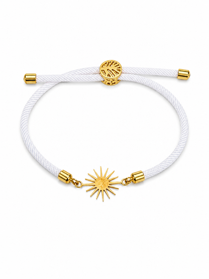 Sun cord bracelet