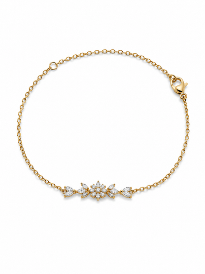 Flower crown bracelet