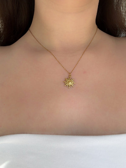 Collier soleil or - Aurorejewels