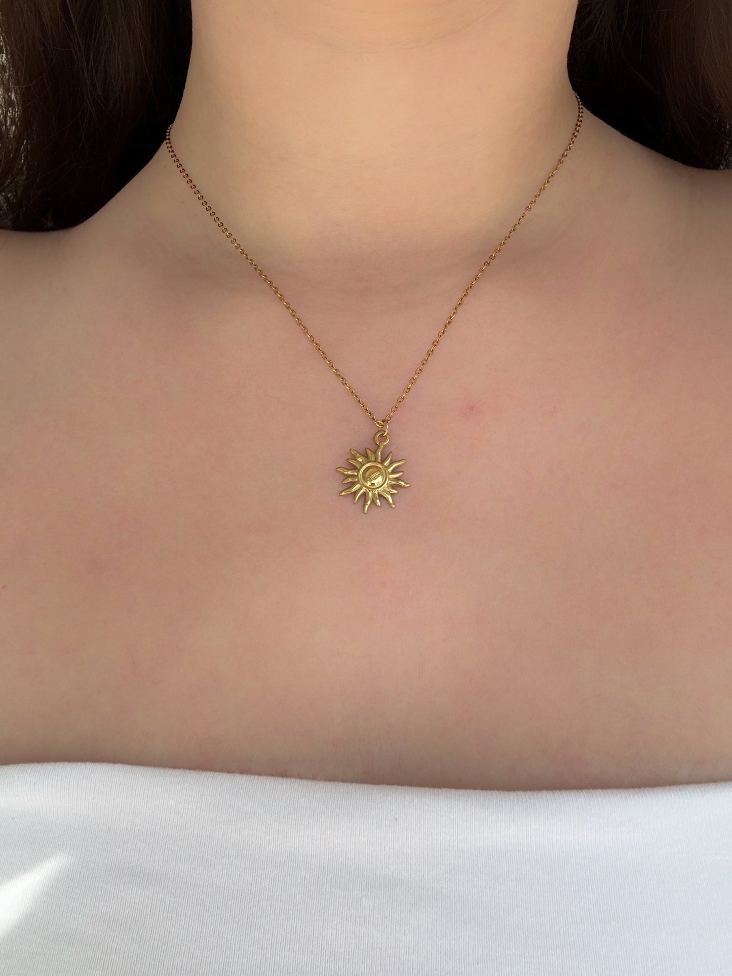 Collier soleil or - Aurorejewels