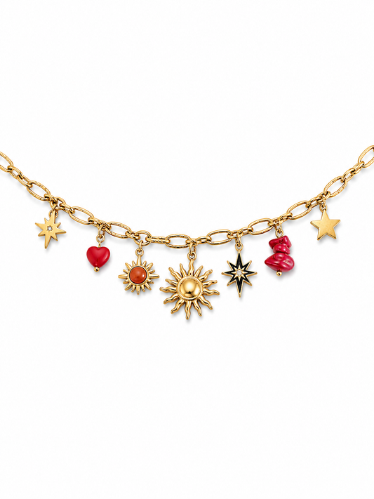 Collar de abalorios