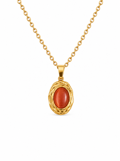 Orange necklace