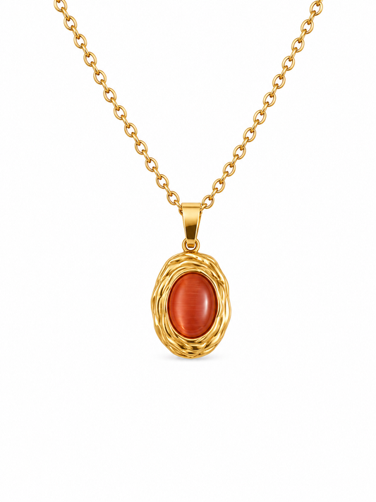 Collar naranja