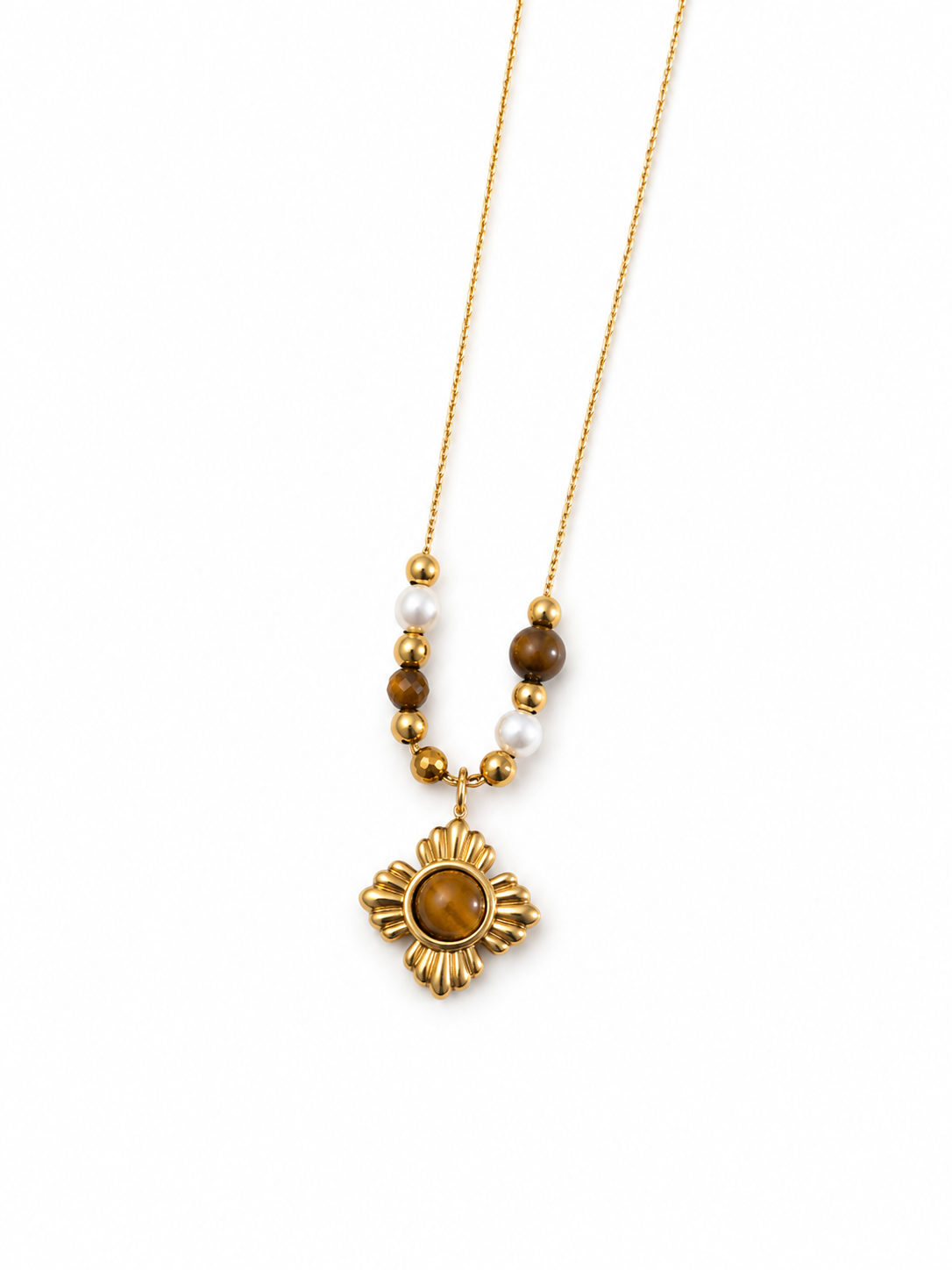 Brown necklace